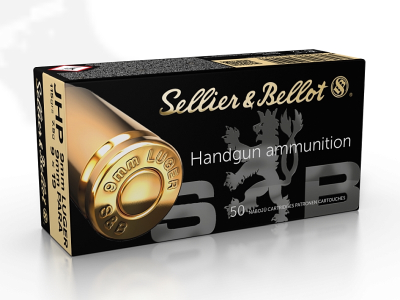 9 mm x 19 / 9 mm Luger JHP 7,5 g S&B