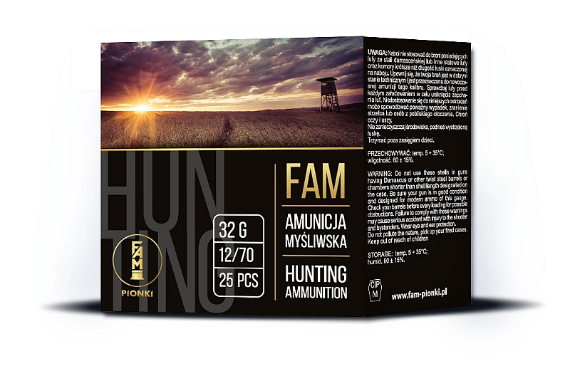 12/70 FAM 32 g - śrut 2 / 3,50 mm (gwiazdka)