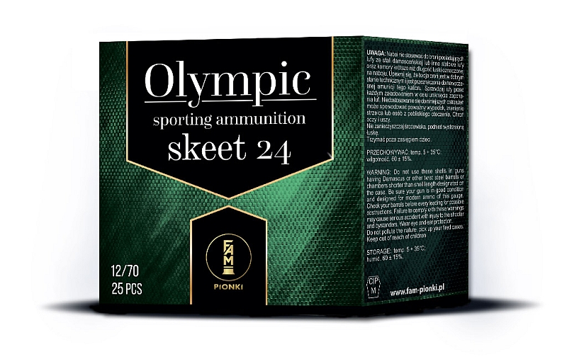 12/70 Olimpic Skeet 24 g - śrut 9 /  2,00 mm